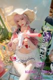 UNEEDOLL 155cm C-cup Aria (胧月) Head Full Silicone Doll Real Skin Texture in Sailor Uniform