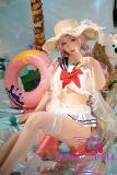 UNEEDOLL 155cm C-cup Aria (胧月) Head Full Silicone Doll Real Skin Texture in Sailor Uniform