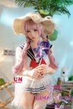 UNEEDOLL 155cm C-cup Aria (胧月) Head Full Silicone Doll Real Skin Texture in Sailor Uniform