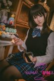 UNEEDOLL 155cm C-cup Luna (星野) Head Full Silicone Doll Real Skin Texture in School Uniform