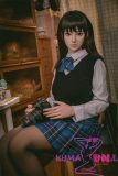 UNEEDOLL 155cm C-cup Luna (星野) Head Full Silicone Doll Real Skin Texture in School Uniform