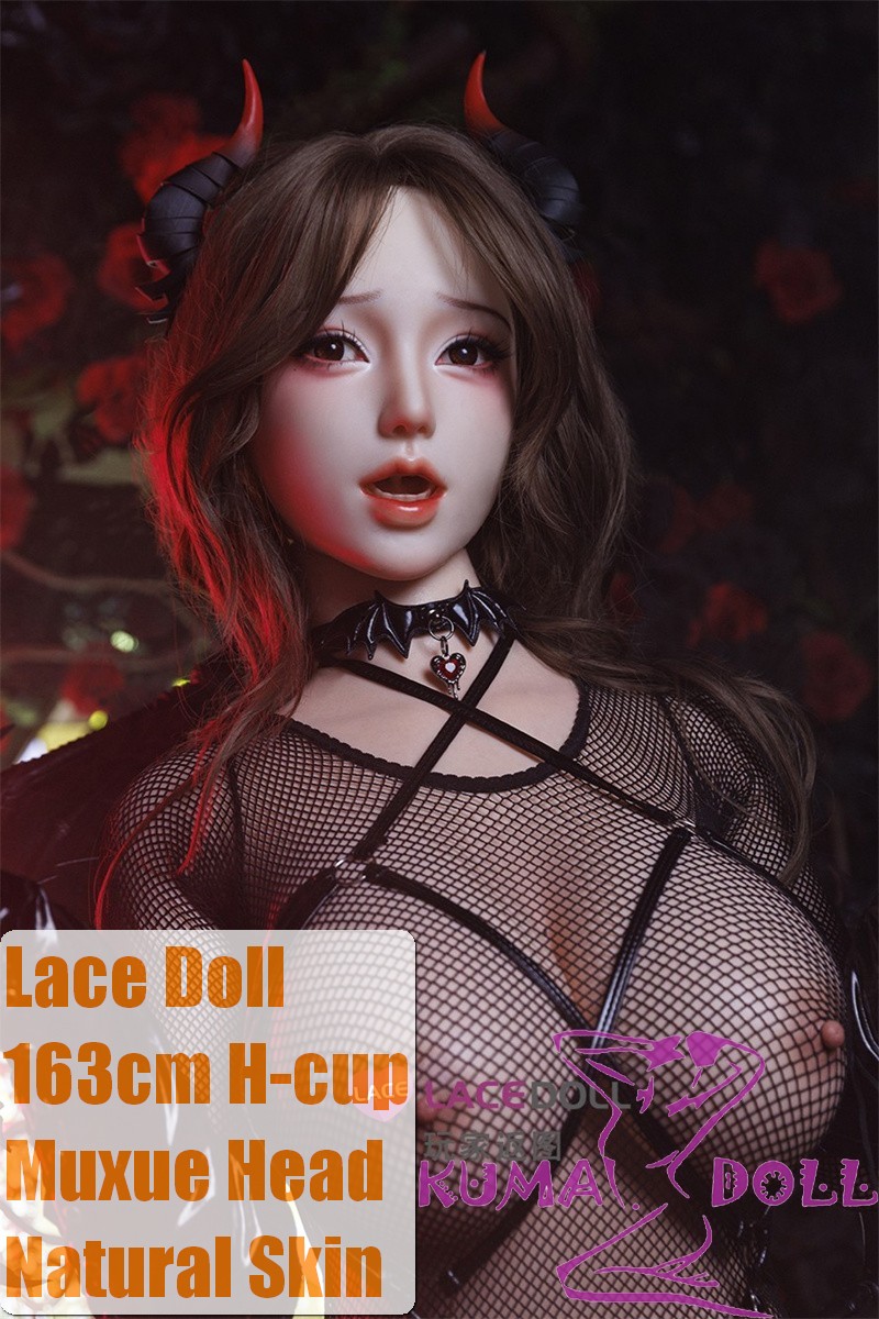 LACE DOLL 163cm H-cup 暮雪(Muxue) Head Sex Doll Body Material Customizable Witch Cosplay Outfit