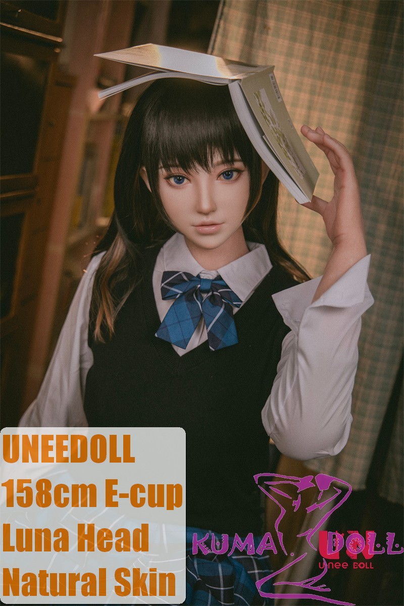 UNEEDOLL 158cm E-cup Luna (星野) Head Full Silicone Doll Real Skin Texture in School Uniform