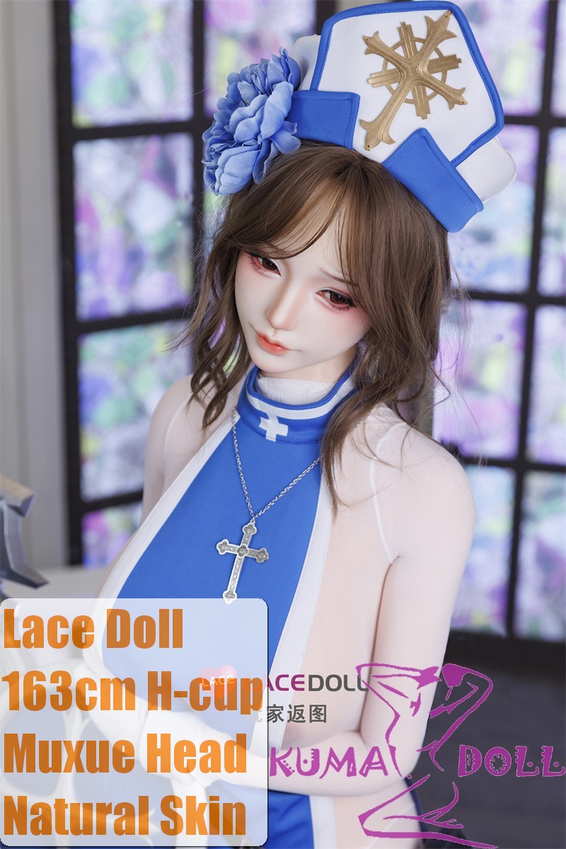 LACE DOLL 163cm H-cup 暮雪(Muxue) Head Sex Doll Body Material Customizable Maiden Ice Rose Cosplay from GODDESS OF VICTORY: NIKKE