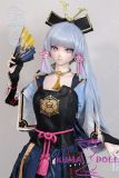 DOLL HAKONIWA Kamisato Ayaka Head from Genshin Impact 148cm Silicone Material Head + TPE Body Anime Doll Love Doll Customizable Makeup