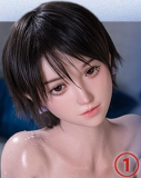 Bezlya Doll Cute love doll S head 161cm/5ft3 F-Cup silicone head + TPE material body material customized- See-through clothing