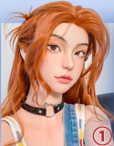 Bezlya Doll Cute love doll S head 161cm/5ft3 F-Cup silicone head + TPE material body material customized- See-through clothing