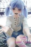 Kiradols 150cm A-cup KH001-A Umegawa Kurako Head Full Silicone Doll Anime Doll Blue Tie Dye Dress