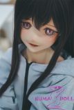 Kiradols 150cm A-cup KH002-A Himari Head Full Silicone Doll Anime Doll Hoodie Outfit