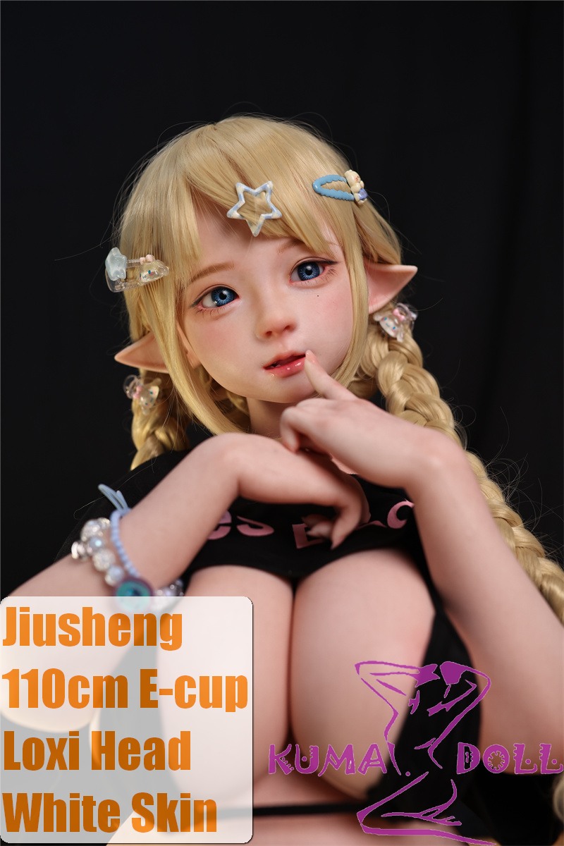 Jiusheng Doll Full Silicone Sex Doll 110cm E-cup Loxi Head Lightweight Body Yuhoshi Make-up