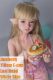 Jiusheng Doll Full Silicone Sex Doll 110cm E-cup Loxi Head Silm Body in Pink Swimsuit