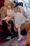 [Body Only] MD DOLL 150cm A-cup Flat Chest M1 Susan Head Full Silicone Sex doll Cute Bun Hairstyle
