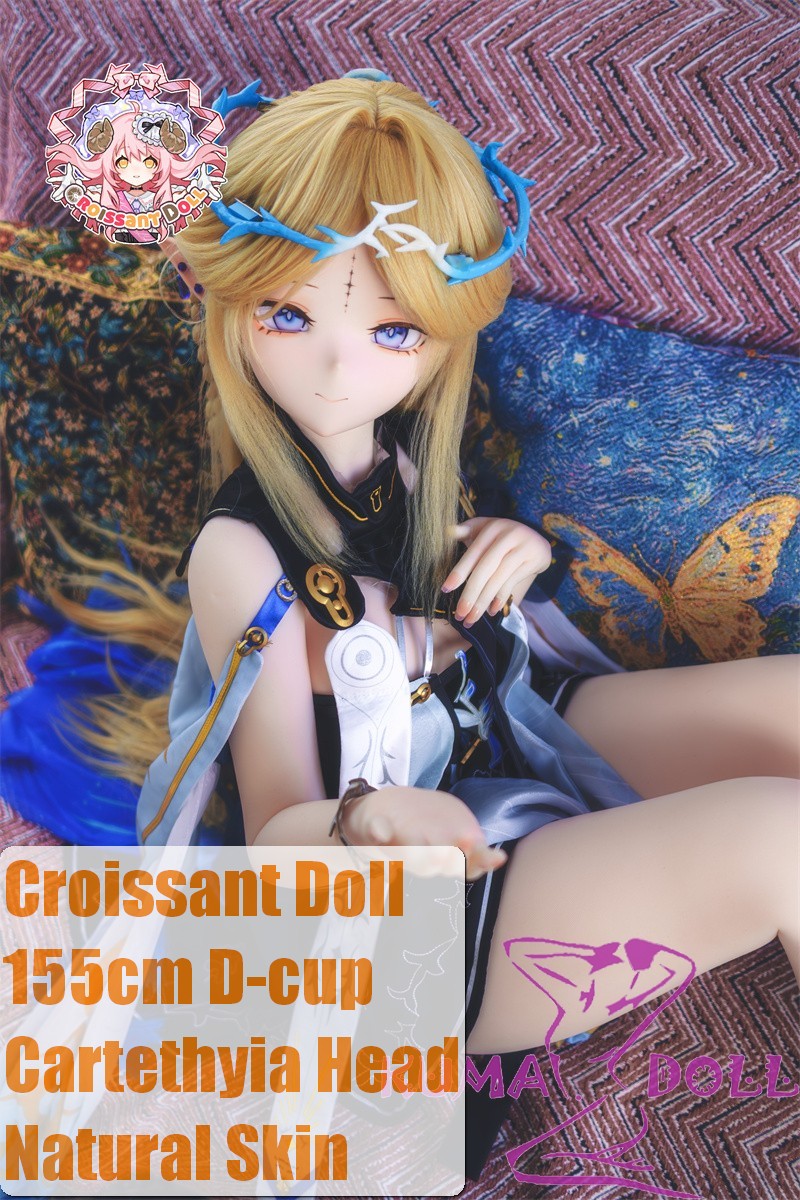 Croissant Doll 155cm D-cup Cartethyia Head Anime Sex Doll Soft vinyl head + S-TPE Body Cartethyia Cosplay from Wuthering Waves