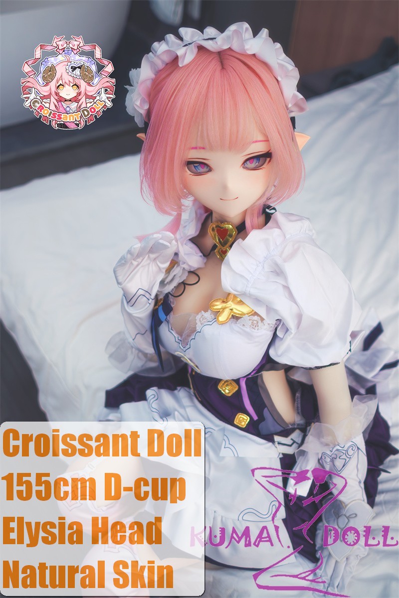 Croissant Doll 155cm D-cup Elysia Head Anime Sex Doll Soft vinyl head + S-TPE Body Elysia Cosplay from Honkai Impact