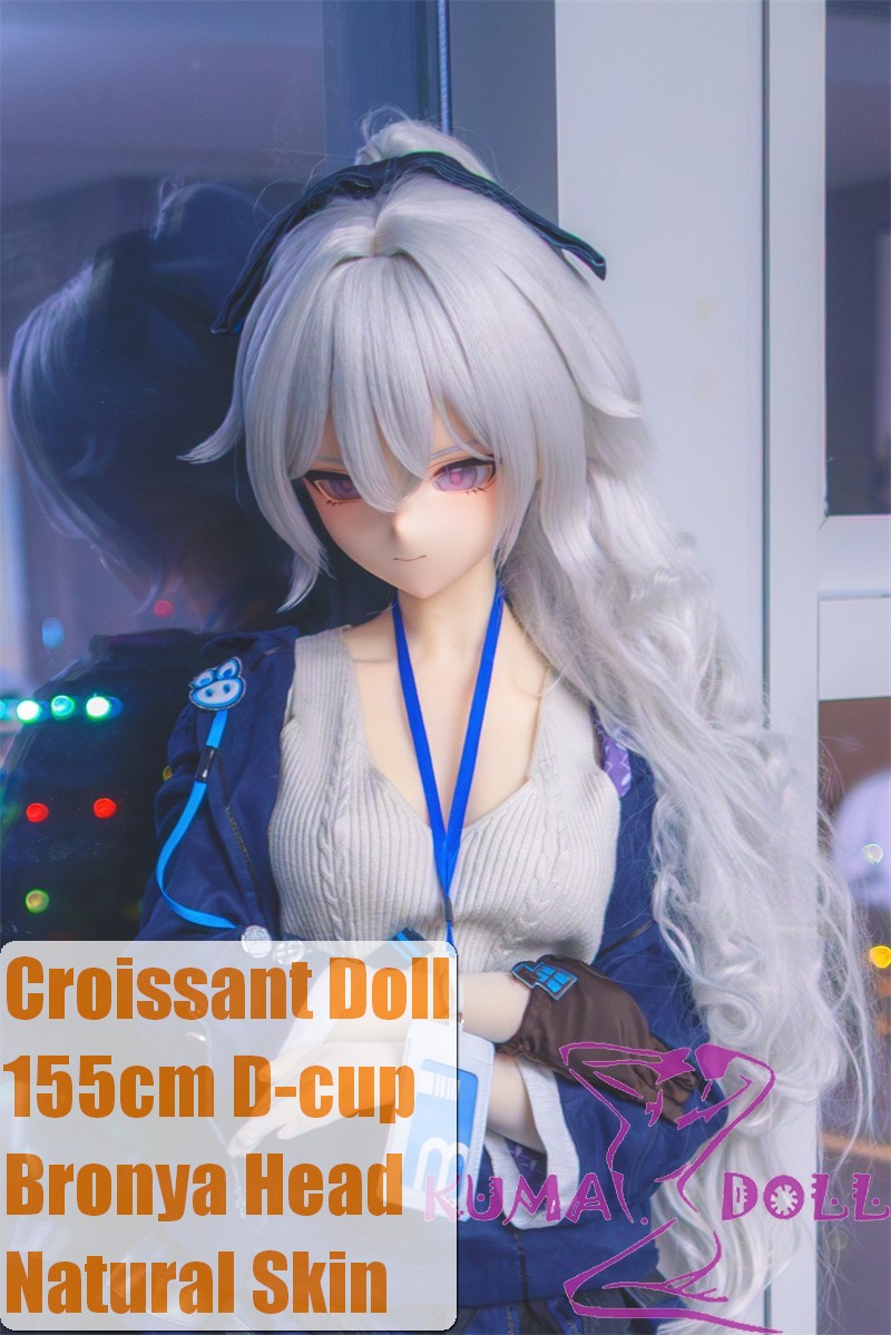 Croissant Doll 155cm D-cup Bronya Head Anime Sex Doll Soft vinyl head + S-TPE Body Bronya Cosplay from Honkai Impact