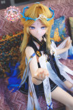 Croissant Doll 155cm D-cup Cartethyia Head Anime Sex Doll Soft vinyl head + S-TPE Body Cartethyia Cosplay from Wuthering Waves