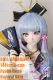 DOLL HAKONIWA Kamisato Ayaka Head from Genshin Impact 148cm Silicone Material Head + TPE Body Anime Doll Love Doll Customizable Makeup