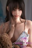 Firefly Diary 165cm C-cup Sanmu Head Full Silicone Sex Doll With Body Make-up in Cami Nightdress