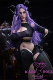 Firefly Diary 164cm I-cup Mary Head Full Silicone Sex Doll With Body Make-up Succubus Outfit