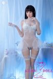 Bridal lingerie silicone doll standing