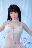 Gynoid No.20R 163cm E-Cup Silicone Sex Doll Limi Head Deluxe/Basic in Black Bridal Lingerie