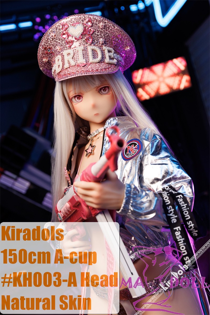 Kiradols 150cm A-cup KH003-A Tsumugi Head Full Silicone Doll Anime Doll Holographic Jacket
