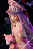 Kiradols 150cm A-cup KH003-A Tsumugi Head Full Silicone Doll Anime Doll Holographic Jacket