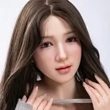【Artist Makeup 】Top Sino Doll 149cm E-cup T49 Head Artist Makeup Head RRS+ Makeup selectable Standard Body Blue Lingerie