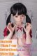 Jiusheng Doll Full Silicone Sex Doll 110cm E-cup Bchiori Head Lightweight Body Red Apron outfit