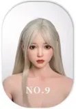 SHEDOLL Lolita Beizhi Head 155cm H-cup Head Love Doll Body Material Customizable in Colorful Bikini