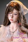 SHEDOLL 176cm K-Cup silicone body with lace sheer apron