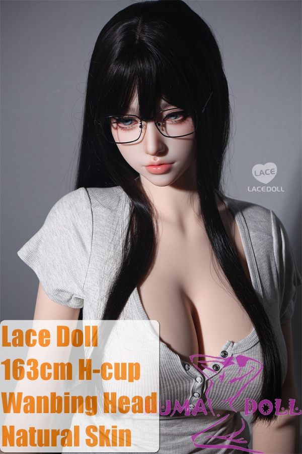LACE DOLL 163cm H-cup 晚冰(Wanbing) Head Sex Doll Body Material Customizable Office Outfit