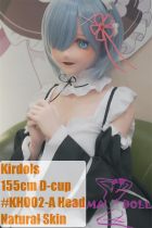 Kiradols 155cm D-cup #KH002-A Himari Head Full Silicone Doll Anime Doll Rem Cosplay from Re:Zero