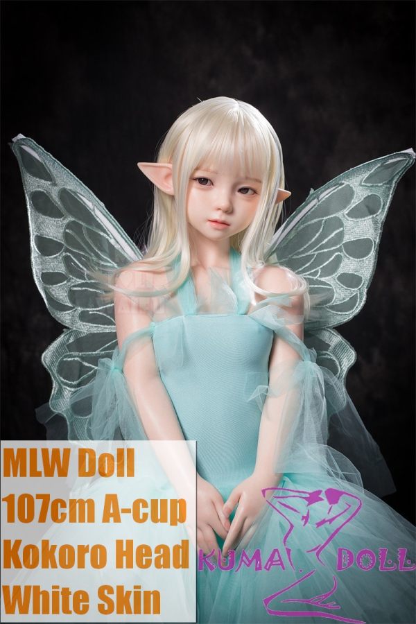 【Arriving at U.S. Warehouse in Nov., only 3 sets】MLW Doll Full Silicone Sex Doll 107cm A-cup Kokoro Head Fantasy Elf Doll
