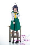 Kiradols 155cm B-cup KH001-B Umegawa Kurako Head Full Silicone Doll Anime Doll in Green Academy Uniform