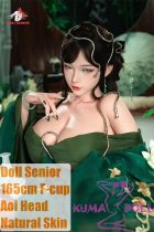 Doll Senior 165cm F-Cup Aoi Head Full Silicone Sex Doll Xiaoqing Cosplay from Green Snake