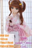MW Girl Anime Sex Doll 132cm Yingzi Head 