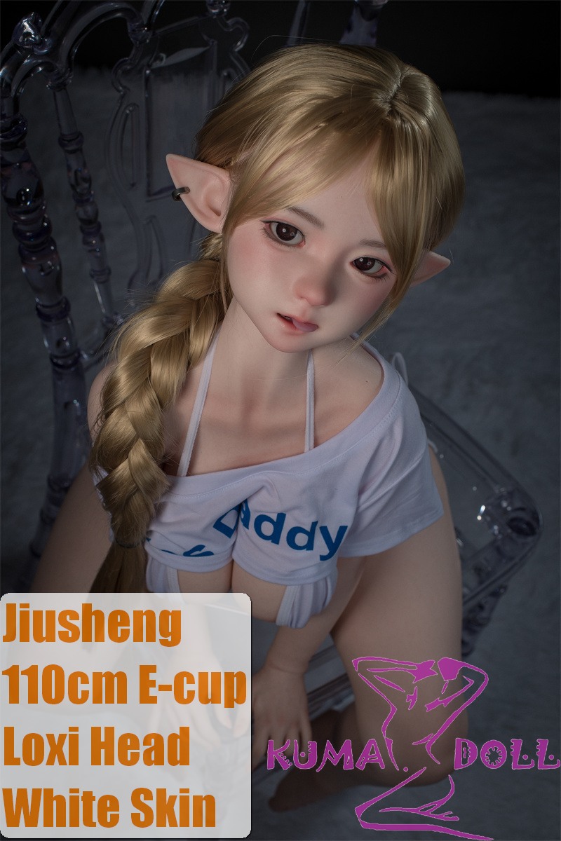 【Body Only】Jiusheng Doll Full Silicone Sex Doll 110cm E-cup Loxi Head Lightweight Body White Shirt