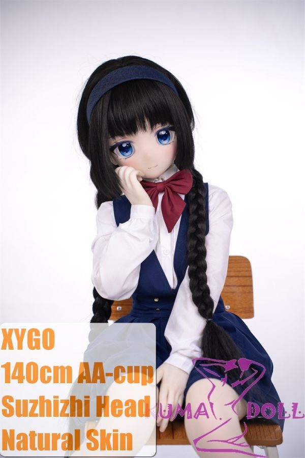 XYGO 140cm AA-cup Suzhizhi Silicone Head + TPE Body Anime Doll in School Uniform