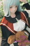 Kiradols 155cm D-cup #KH003-B Tsumugi Head Full Silicone Doll Anime Doll with Mint Hair