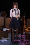 C3 Head doll white shirt black skirt
