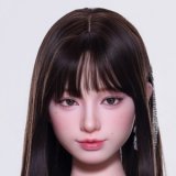 CPDOLL 153cm B-cup C1 Head Full Silicone Doll Real Skin Texture in School Uniform