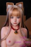 CPDOLL 153cm B-cup C2 Head Full Silicone Doll Real Skin Texture Kinako Cosplay from My Cat is a Kawaii Girl
