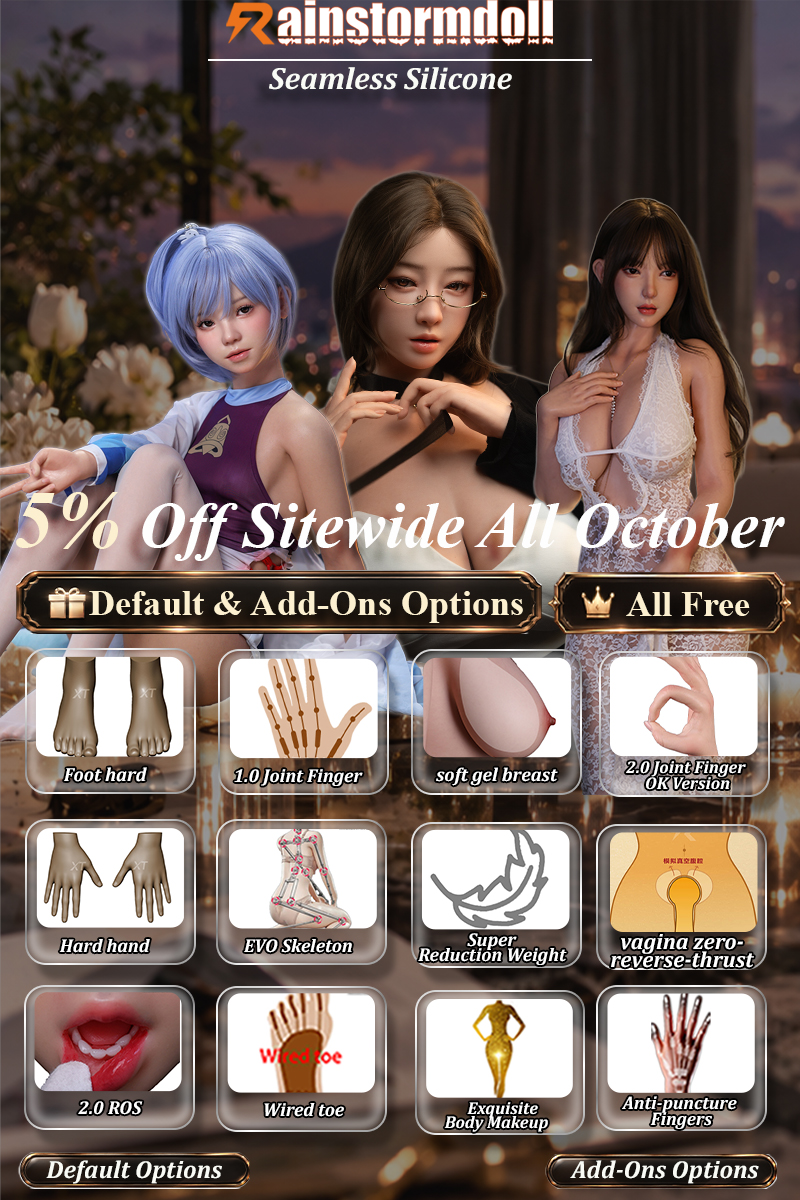 【Rainstorm doll Promotion Until October 31,2026】Rainstorm doll Full Silicone Sex Doll Seamless Doll October Promotion Page