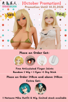 【Irokebijin Promotion Until October 30, 2026】 Irokebijin S-TPE Sex Doll October Promotion Page