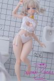 Anime doll detailed eyes and makeup