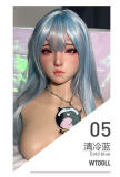 WTDOLL 166cm G-cup S10 Head Full Silicone Love Doll Realistic Skin Texture in Lace Lingerie