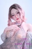 WTDOLL 166cm G-cup S10 Head Full Silicone Love Doll Realistic Skin Texture in Lace Lingerie