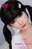 UNEEDOLL 158cm E-cup Aria (胧月) Head Eye Opening Closing Veision Full Silicone Doll Real Skin Texture With Twin Ponytails Customized Eyes