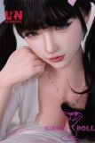 UNEEDOLL 158cm E-cup Aria (胧月) Head Eye Opening Closing Veision Full Silicone Doll Real Skin Texture With Twin Ponytails Customized Eyes